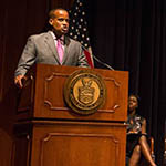 Assistant Secretary Williams give State of Manufacturing Address