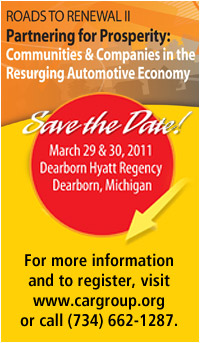 Roads to Renewal II - Save the Date - March 29-30 2011, Dearborn, Michigan - Visit http://roadstorenewal.com or call (734) 662-1287 for more information.