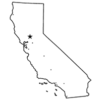 Image of map of state