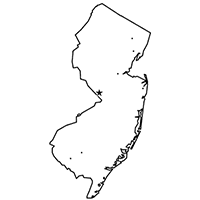 Image of map of state