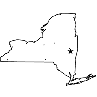 Image of map of state