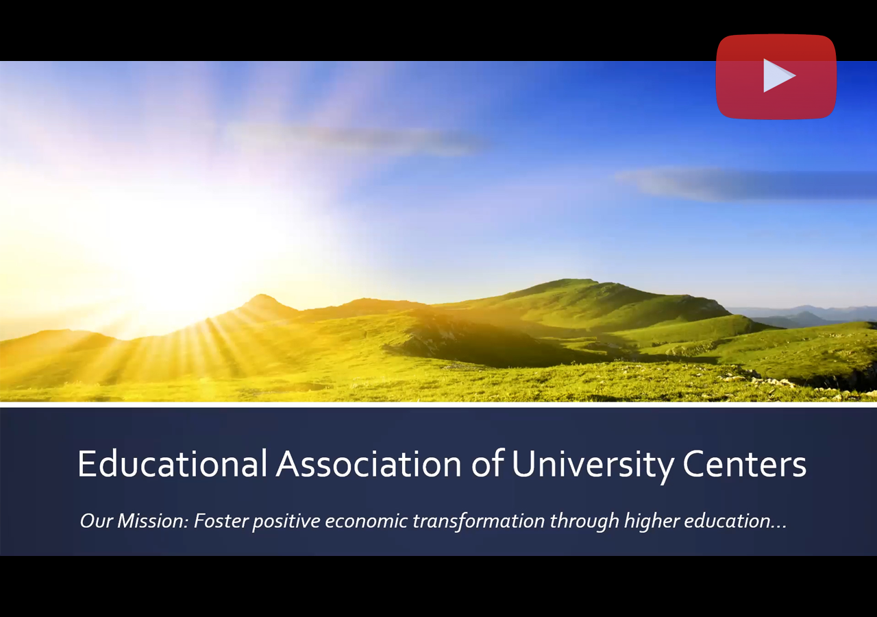 Educational Association of University Centers September 2019 Webinar