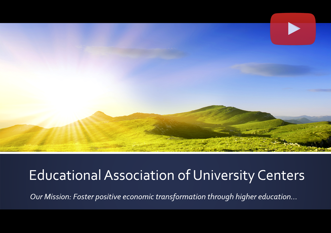Educational Association of University Centers November 2019 Webinar