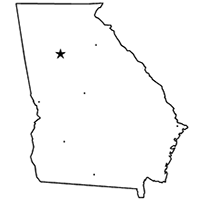 Image of map of state