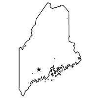 Image of map of state