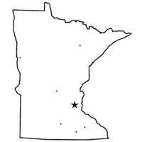 Image of map of state