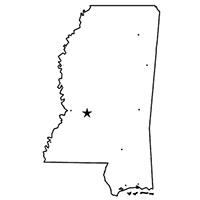 Image of map of state