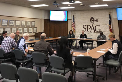 EDA-SPAG-VISTA SPAG Board meets to review details of regional strategic plan.