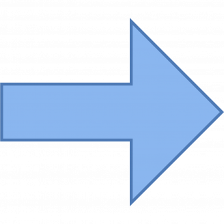 Graphic of a blue arrow pointing right