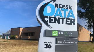 Photo of Reese Data Center sign