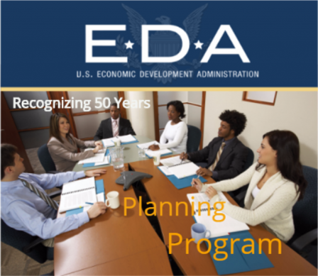 Recognizing 50 Years of EDA's Planning Program graphic