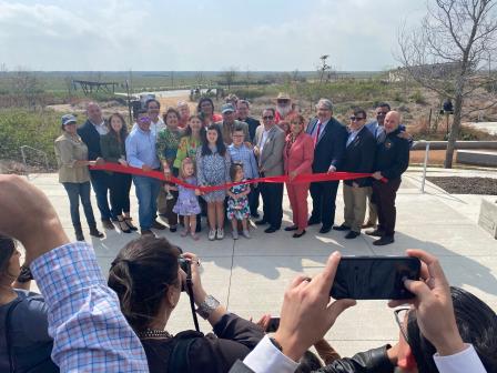Assistant Secretary Castillo participated in the ribbon cutting of the South Texas Ecotourism Center.
