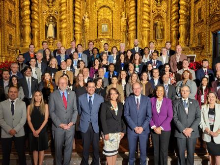 Photo of the participants of ACE Ecuador