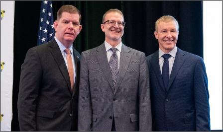 U.S. Department of Labor Secretary Martin Walsh, Deputy Assistant Secretary for Economic Development Dennis Alvord, and United Airlines CEO Scott Kirby spotlighted the importance of employers in successful workforce development programs.
