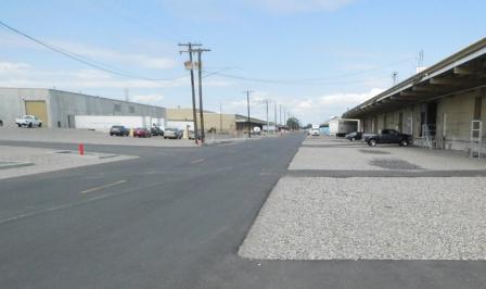 Image of Ainsworth Street at the Big Pasco Industrial Park, pictured in May 2022.