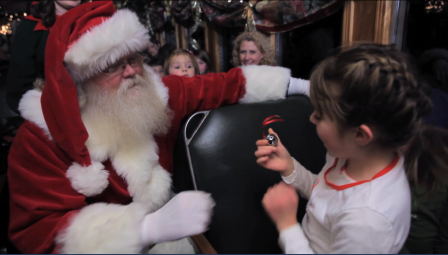 Big South Fork Scenic Railway's annual Polar Express takes travelers to the North Pole for a visit with Santa himself.