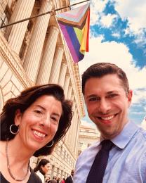 Sect. Raimondo and EDA's Jonathan Lovitz