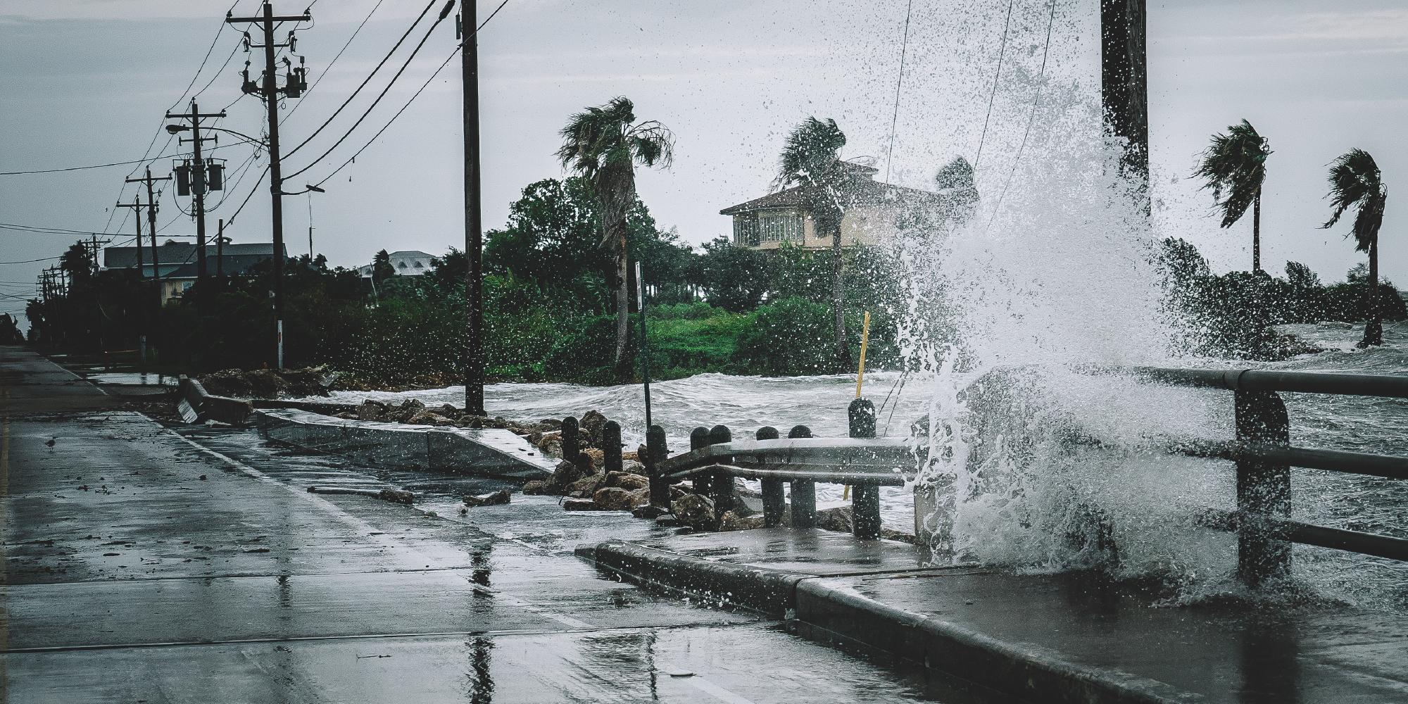 Photo of flooding disaster