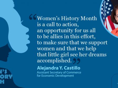 Women's History Month is a call to action, an opportunity for us all to be allies in this effort, to make sure that we support women and that we help that little girl see her dreams accomplished.