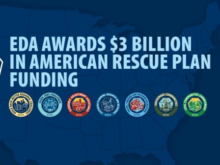 EDA Awards $3 Billion in American Rescue Plan Funding