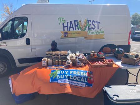 The Harvest Food Hub provides a crucial link between consumers and the Northwest New Mexico farmers who grow the food.