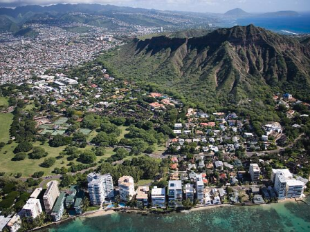 The tourist industry was not the only sector impacted by the coronavirus pandemic in Hawaii. EDA and Feed the Hunger Fund are working to stabilize market access for Hawaii’s small farmers. Hotels on Waikiki Beach are pictured in his Carol M. Highsmith photo from the Library of Congress.