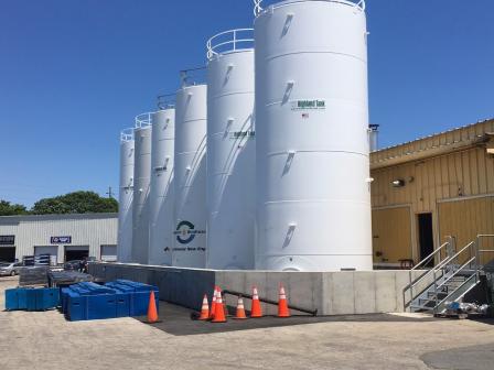 Newport Biodiesel, Inc.’s new biodiesel tanks