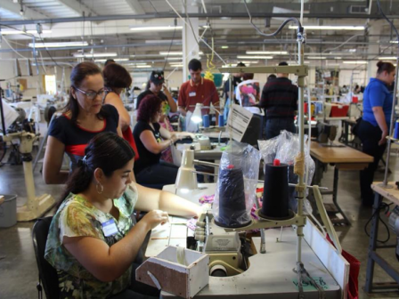 Workers at Puerto Rico Industries for the Blind