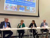 Assistant Secretary Alejandra Y. Castillo participates in a roundtable discussion led by Federal Co-Chair Gayle Manchin in Youngstown, Ohio, on March 17, 2022.