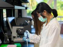 The Lab@AgStart includes a state-of-the-art wet lab.