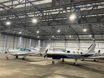 The hangar after this project was completed. Photo by Mike Williamson