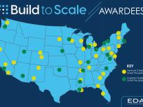 Build to Scale Awardees Map