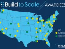 Build to Scale Awardees Map