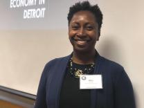 Rita Fields, a University of Michigan professor, explored Detroit’s underground economy as part of her work as a 2018 Innovation Fellow.